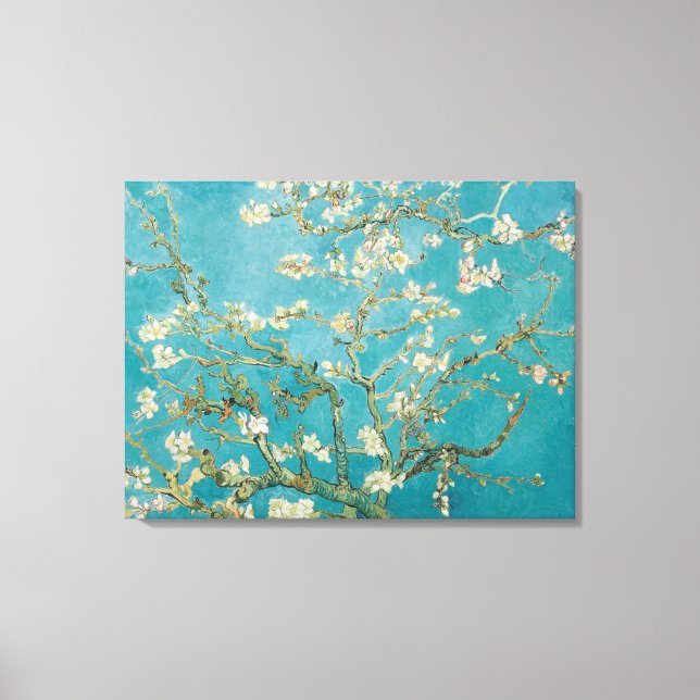 Toile PixDezines van gogh fleurs d'amandes (Recto)