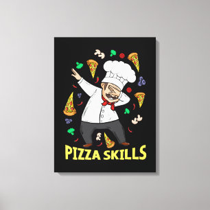 Toile Pizza Chef Cadeau Italien Pizza Lover Hommes Pizza