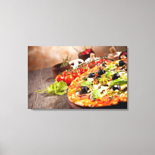 Toile pizza italienne fraîche