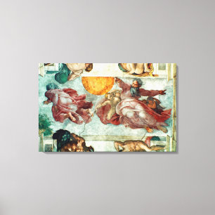 Toile Plafond de chapelle de Sistine