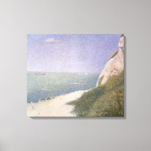 Toile Plage à Honfleur par Georges Seurat, Art ancien