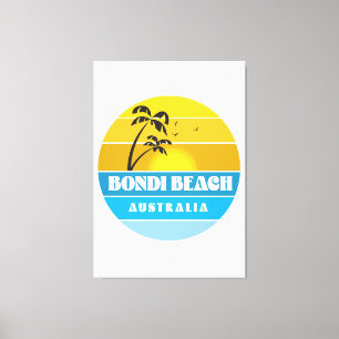 Toile Plage Bondi Australie
