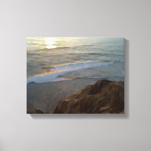Toile Plage de pins de Torrey