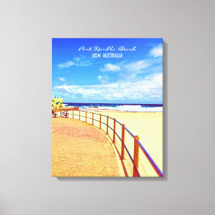 Toile Plage de Port Kembla Wollongong NSW