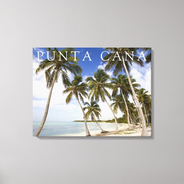 Toile Plage de Punta Cana | République dominicaine (Recto)