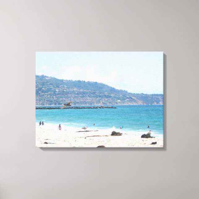 TOILE PLAGE DE REDONDO, CA CANVAS (Recto)