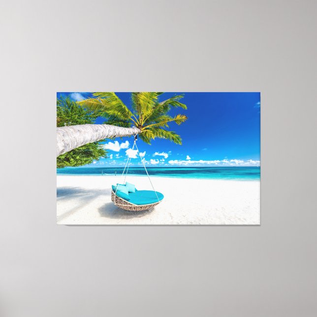 Toile Plage d'été (Recto)