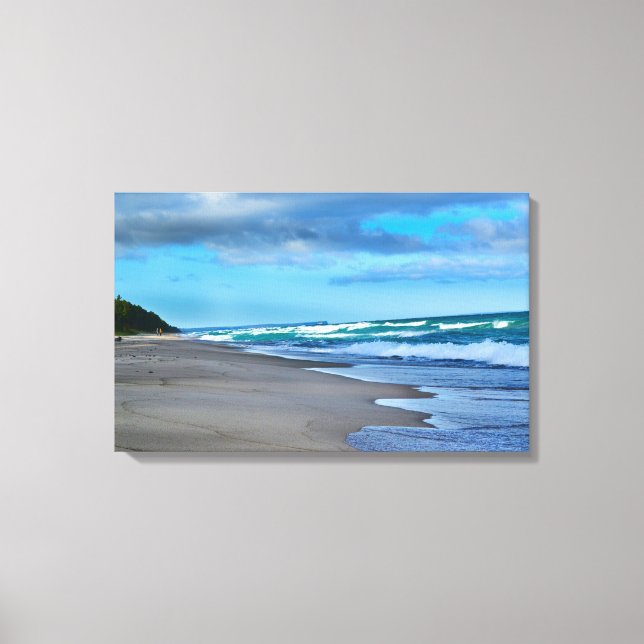 Toile Plage Enveloppée (Recto)