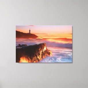 Toile Plage principale de soldats du phare de Norah,