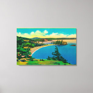 Toile Plage Rosario dans les îles San Juan, Washington