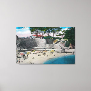 Toile Plage se baignante au verger Pacifique