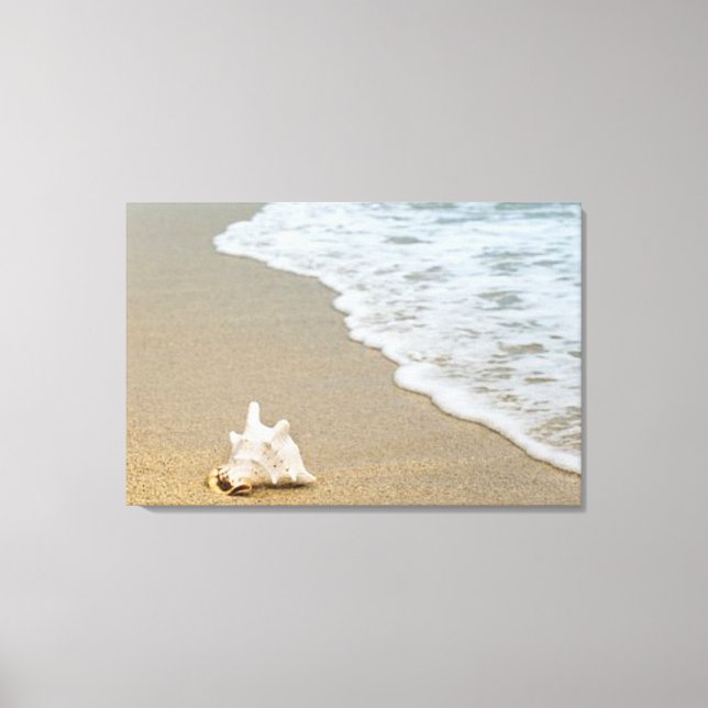 Toile "PLAGE TRANQUILLE" Canvas Wall Art (Recto)