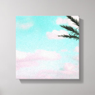 Toile Plage tropicale, Dreamy Ocean View, Palm