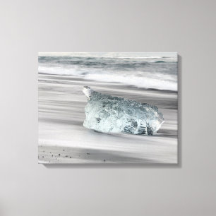 Toile Plage volcanique noire Parc national de Vatnajok