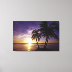 Toile Plages de Negril en Jamaïque