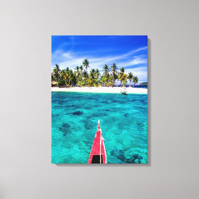 Toile Plages tropicales | El Nido, Philippines, Palawan (Recto)