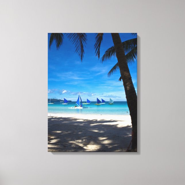 Toile Plages tropicales | White Beach Boracay Philippine (Recto)