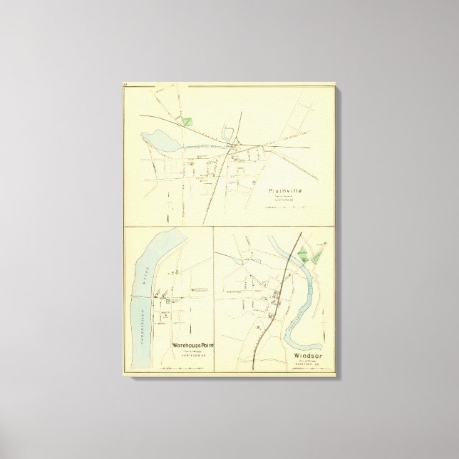 Toile Plainville, Entrepôt Pt, Windsor (Recto)