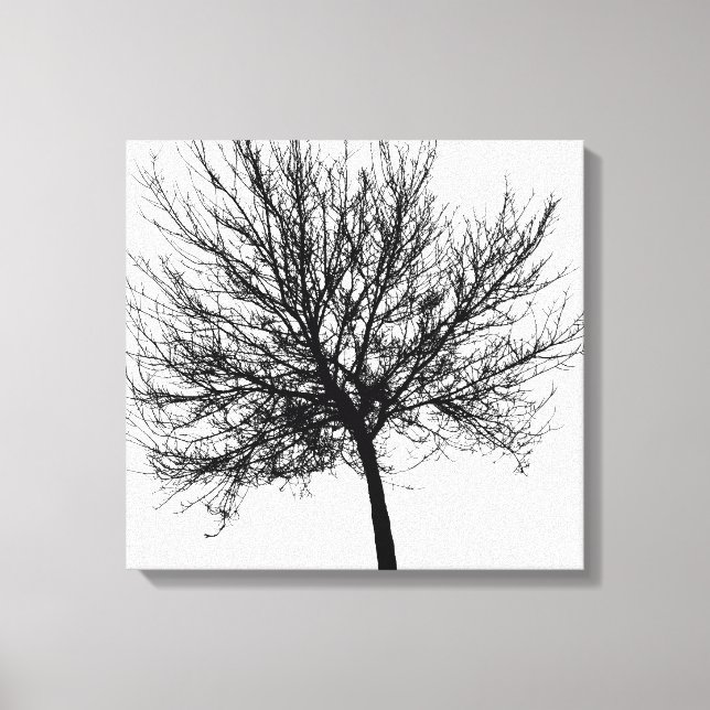 Toile Plan d'un arbre (Recto)