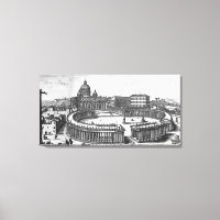 Plan original de Bernini pour le Carré de Saint-Pi