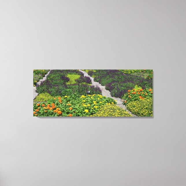 Toile Planche à fleurs (Recto)