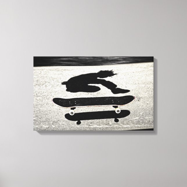 Toile planche à roulettes (Recto)