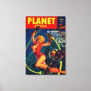 Toile Planet Stories Magazine Couverture 2