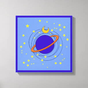 Toile Planète