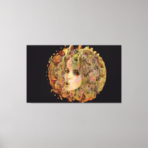 Toile Planète organique