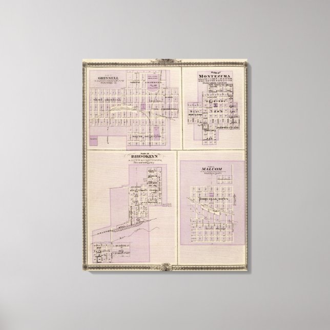 Toile Plans de Brooklyn, Grinnell (Recto)