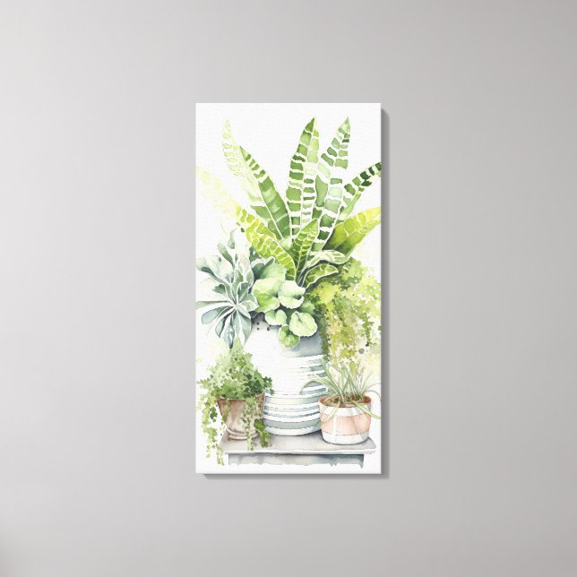 Toile Plantes d'intérieur (Recto)