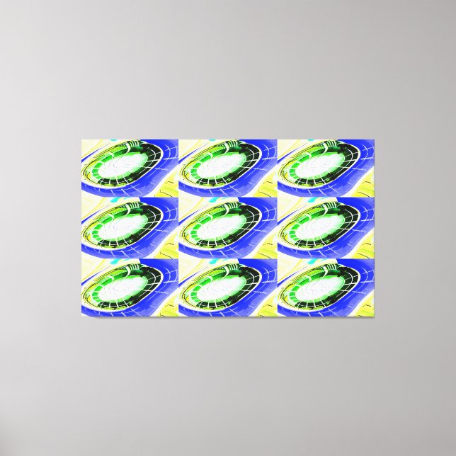 Toile Plateformes de débarquement aliens (Recto)