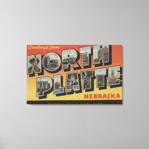 Toile Platte du nord, Nébraska - grandes scènes de