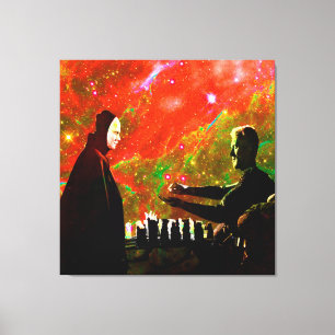 Toile Playing Chess with Death