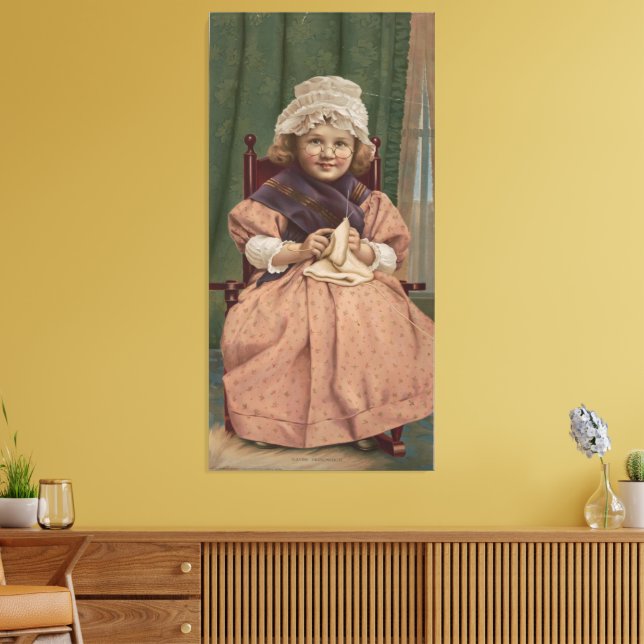Toile  Playing grandmother  (Insitu(Salon))