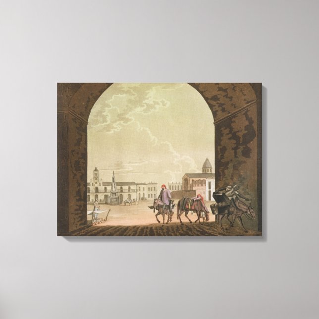 Toile Plaza de Mayo, Buenos Aires, Argentine, de 'Le C (Recto)