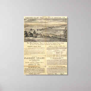 Toile Pleasant Valley, Californie