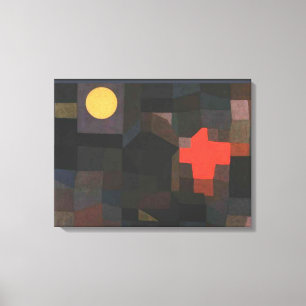 Toile Pleine lune de feu par Paul Klee