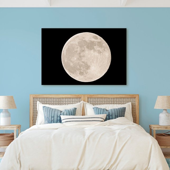 Toile Pleine lune sur les Florida Keys (Créateur téléchargé)
