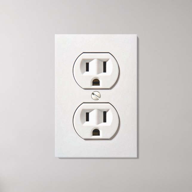 Toile Plug-in de prise électrique (Recto)