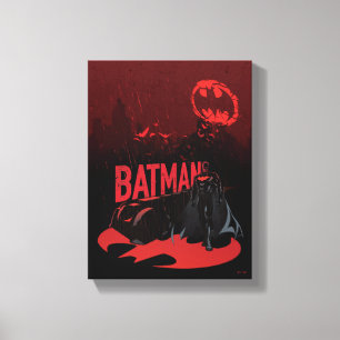 Toile Pluie de Batman Crimson