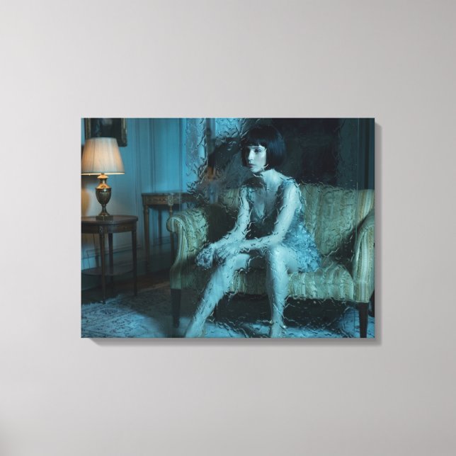 Toile Pluie de minuit (Recto)