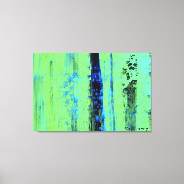 Toile Pluie urbaine (Recto)