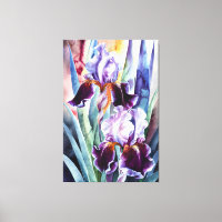 *~* PLUM Iris Fleur Artsy Iris Peinture AP84