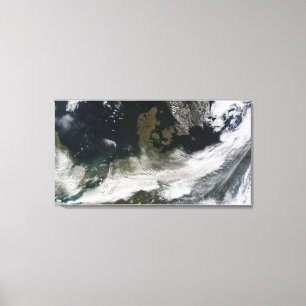 Toile Plume de cendre de volcan d'Eyjafjallajokull