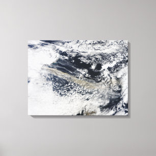 Toile Plume de cendre du volcan 2 d'Eyjafjallajokull