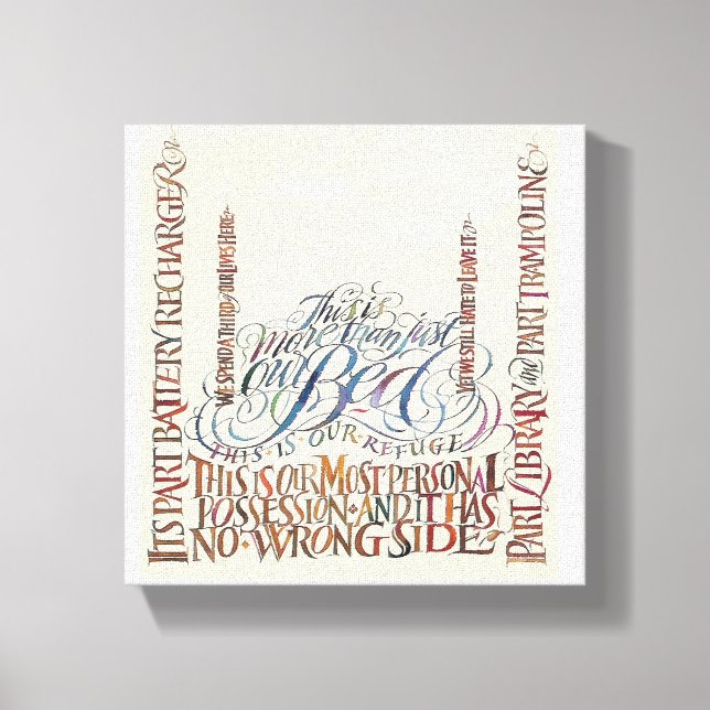 Toile Plus Qu'Un Lit (Recto)