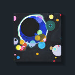 Toile Plusieurs cercles<br><div class="desc">By Wassily Kandinsky</div>