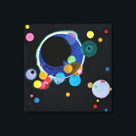 Toile Plusieurs cercles par Wassily Kandinsky<br><div class="desc">Plusieurs cercles de Wassily Kandinsky. S'il vous plaît visitez mon magasin pour un design plus intéressant et plus de choix de couleurs. => zazzle.com/colorfulworld*</div>