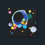 Toile Plusieurs cercles par Wassily Kandinsky<br><div class="desc">Plusieurs cercles de Wassily Kandinsky. S'il vous plaît visitez mon magasin pour un design plus intéressant et plus de choix de couleurs. => zazzle.com/colorfulworld*</div>